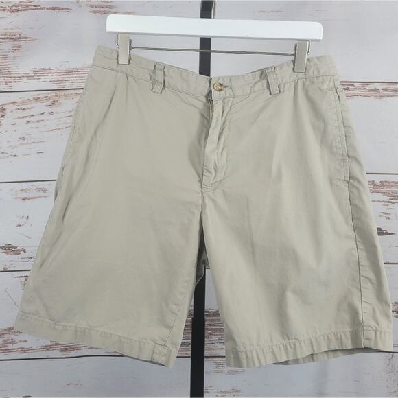 Vineyard Vines Summer Club Shorts 9" Khaki Size 32 - Picture 1 of 9